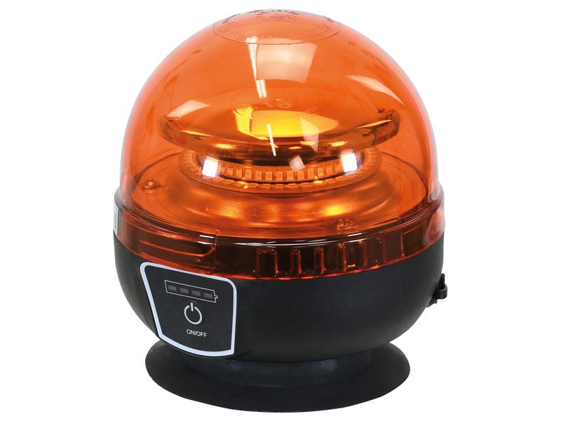 Gyrophare à LED rechargeable (orange), Classe 3, magnétique, 12-24V, 5  heures d'autonomie