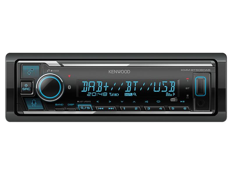 Radio - Alexa | DAB | Bluetooth | Mechless | Kort Model | Aux In | Android | iPod-iPhone | Spotify App | USB | Receiver (KMMBT508DAB+DABSplitter)