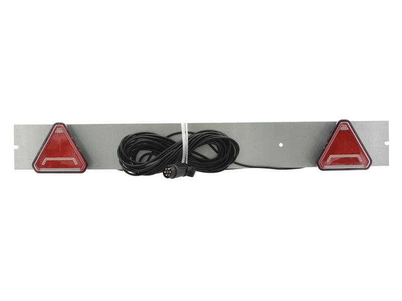 LED Lighting Board, Overall length: 1370mm, Function: 6, Brake / Tail / Indicator / Fog / Number Plate / Reflector