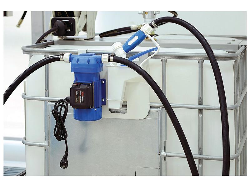 Kit de transfert AdBlue, 230V FuelWorks, pour palette réservoir 1000L (Prise électrique européenne)