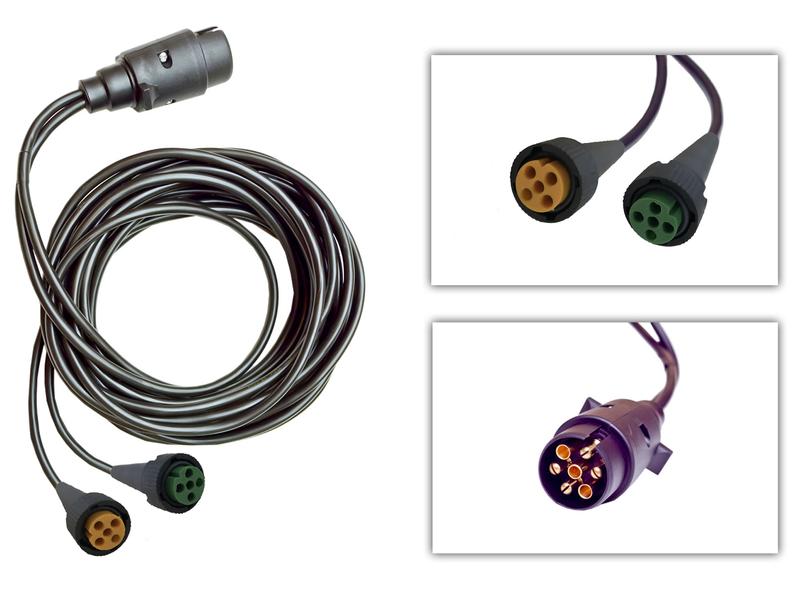 Cable Kit 5M, 7 Pin Male - 5 Pin Female