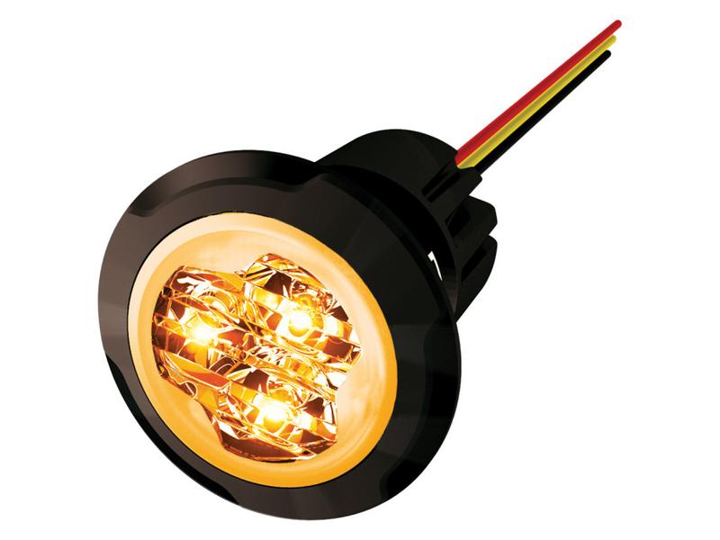 Feux flash LED (orange), Interférence: Not Classified, 12/24V