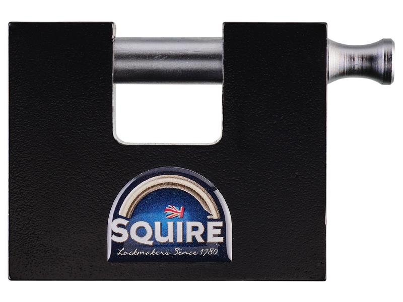 Squire Warehouse Padlock - Key Alike - Hardened Steel, Body width: 80mm (Security rating: 9)