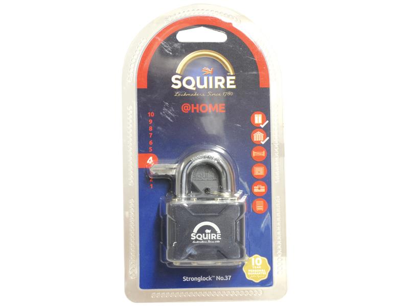 Squire Stronglock Pin Tumbler Padlock - Key Alike - Steel, Body width: 49mm (Security rating: 4)