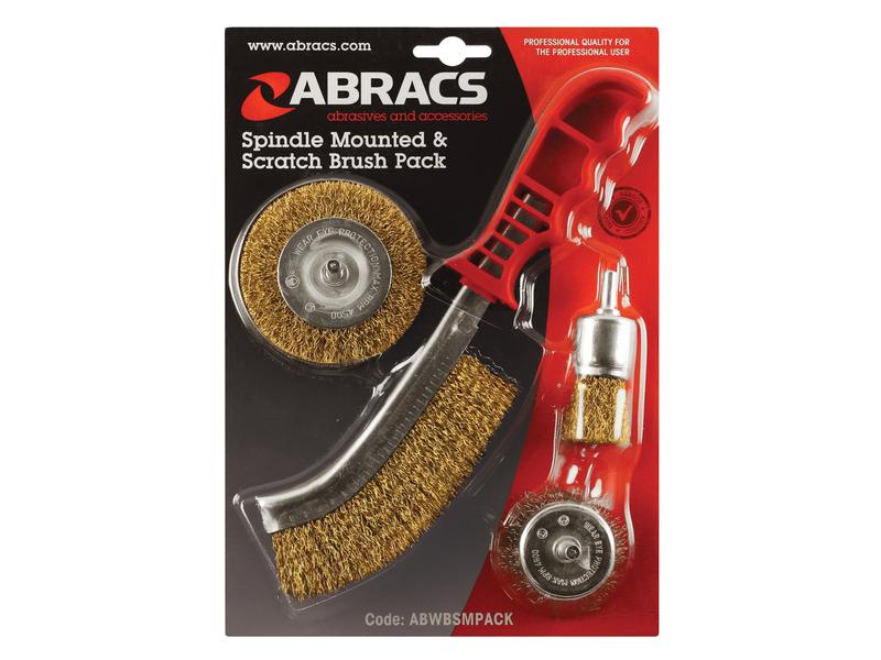 Spindle Mounted & Scratch Brush Pack