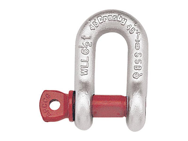 Screw Pin Chain Shackle G210 - SWL: 1/2T, Size: 1/4\'\' (5 pcs.)