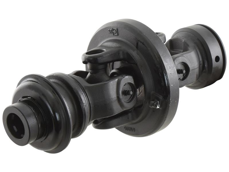 PTO Wide Angle Tube Yoke (U/J Size: 22 X 86 MM) Profile: Triangle, Size: 43.5 X 43.5 X 3.2 MM, Ref: 12516. - Sparex Part S.165152 main image 1