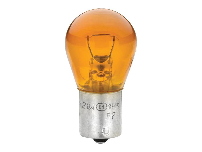 Light Bulb (Halogen) PY21W, 12V, 21W, BAU15s (Clamshell 2 pcs.)