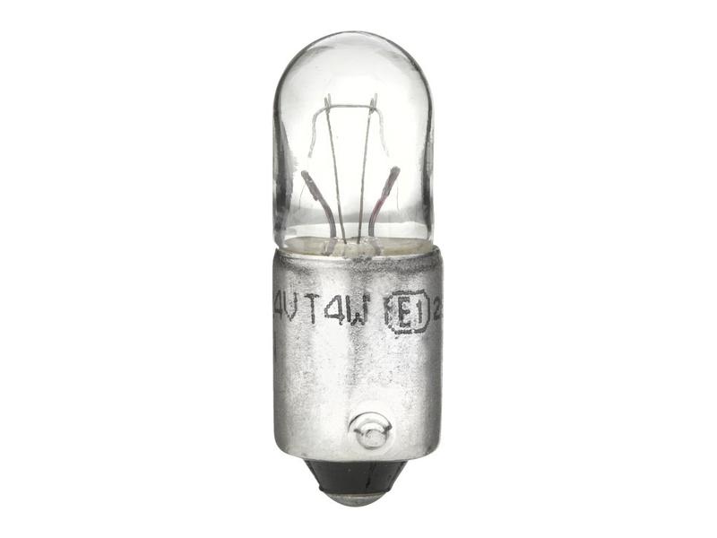 Glödlampa (Halogen) T4W, 24V, 4W, BA9s (Låda 1 pc.)