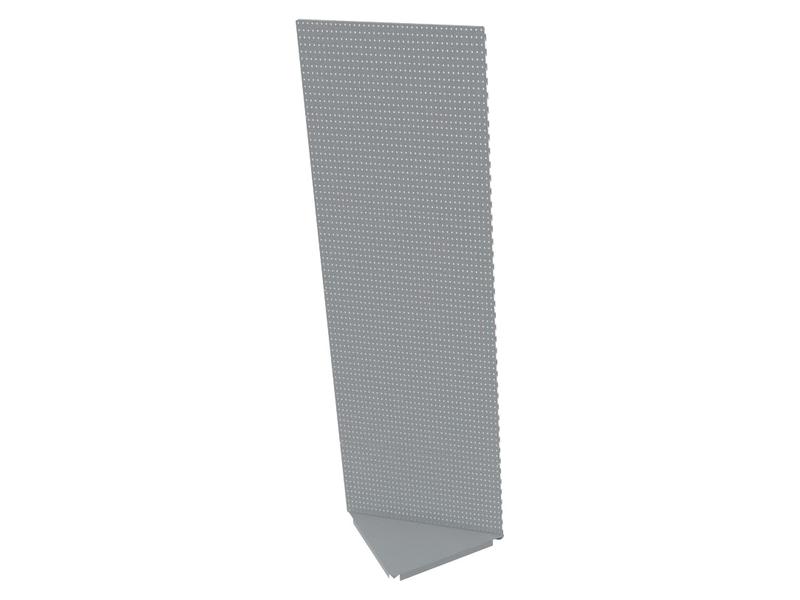 Display Stand -  Full Height Perforated Internal Corner Unit Image 1