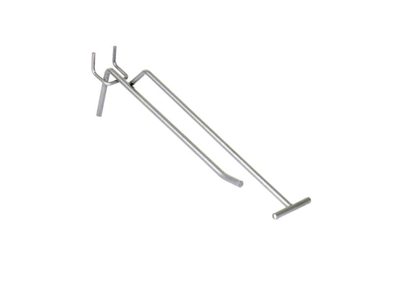 Hook -  Single Arm with Barcode Tag 200mm Image 1