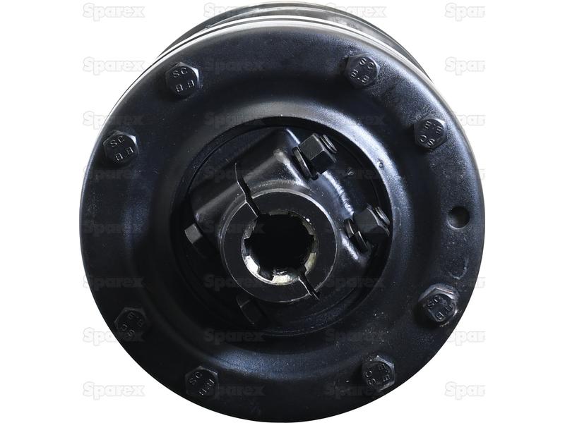 PTO Shaft - (Lz) Length: 560 MM, 1 3/8in X 6 Spline Q.r. to 1 3/8in X 6 Spline Q.r. - Sparex Part S.164274