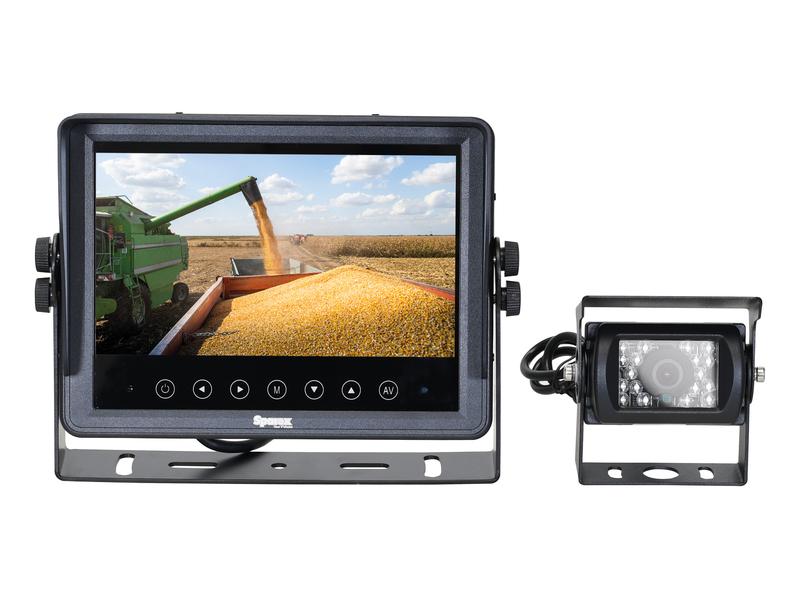 Wired Waterproof Vehicle Camera System 7\'\' HD Waterproof Monitor and Camera, Cable&Instruction Manual