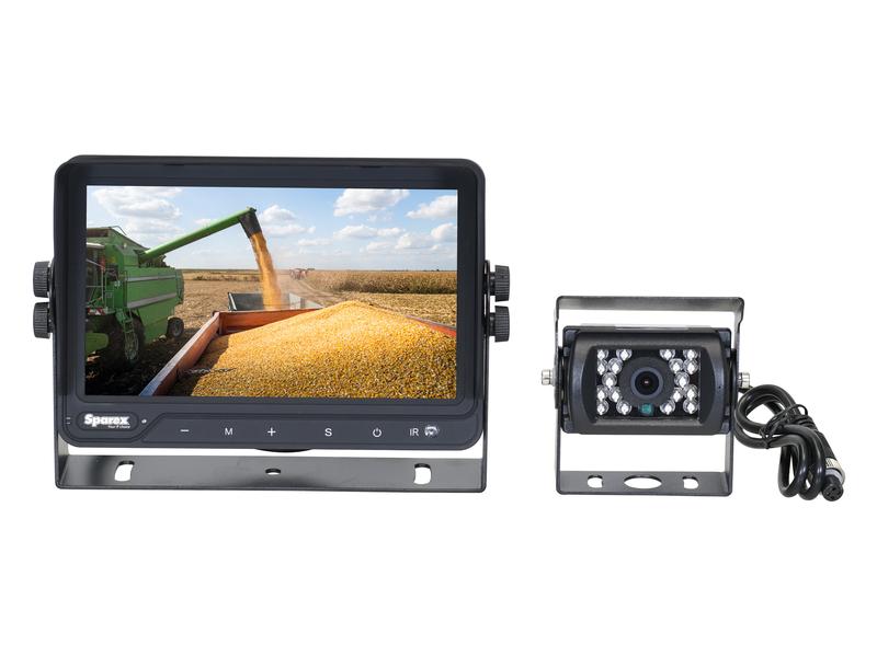 Wired Vehicle Camera System 7\'\' HD Touch Button Monitor and Camera, Cable&Instruction Manual