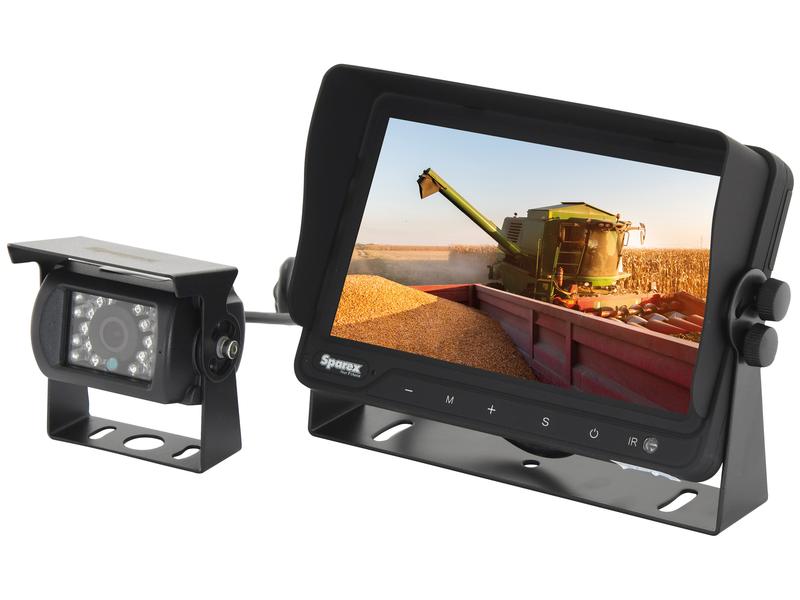Wired Vehicle Camera System 7'' HD Touch Button Monitor and Camera ...