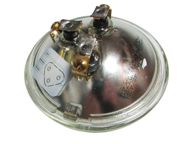 Head Lamp Sealed Beam, Halogen upgrade, for brighter, whiter and longer