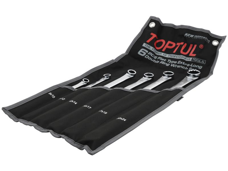 Extra Long Double Ring Spanner Set