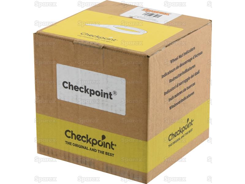Pack Of 100 for Checkpoint Loose Wheel Lug Nut Indicator 33 mm Pack Of 100 for Checkpoint Loose Wheel Lug Nut Indicator 33 mm