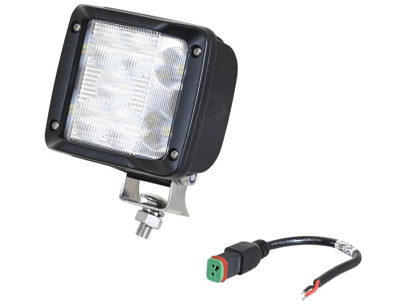 LED Lampa robocza – Reflektor LED dużej mocy,  Flood Beam | Wide Angled Interference: Class 5, 9720 Lumeny, 10-30V