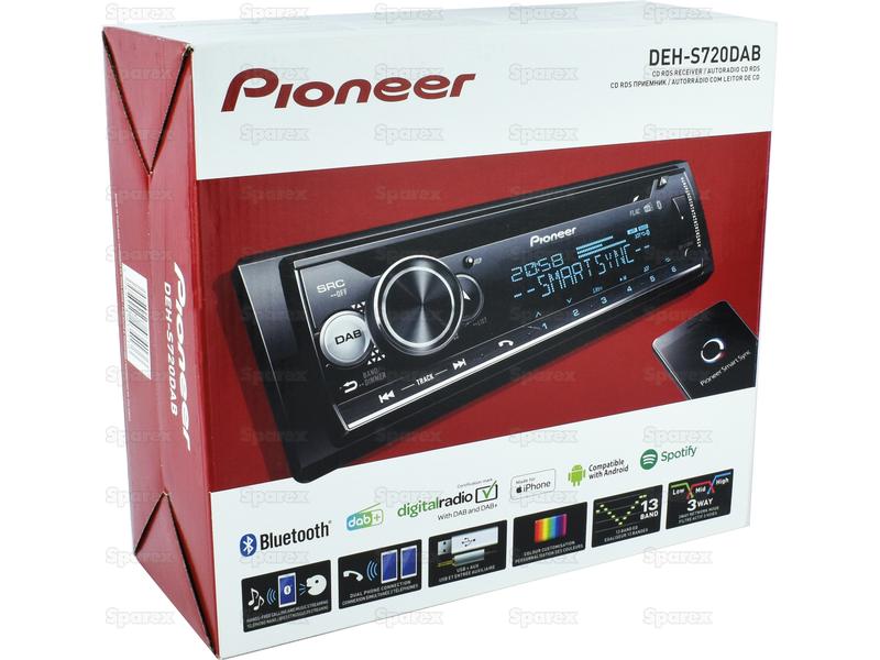 Radio DAB+ Bluetooth Aux In Android iPodiPhone Spotify App