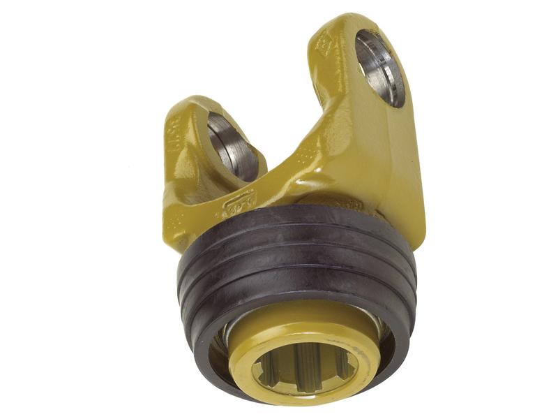 PTO Yoke - Quick Release (U/J Size: 32 x 76mm) Size: 1-3/8\'\'-6 Spline Image 1