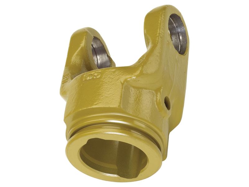 PTO Tube Yoke (U/J Size: 32 x 76mm) Profile: Lemon, Size: 57.5 x 48 x 4mm, Ref: 2a. Image 1