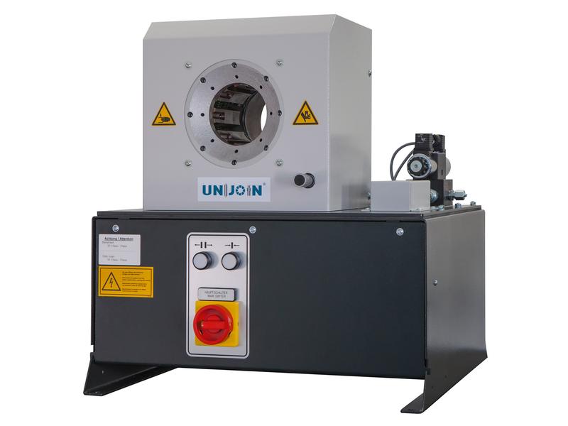 UNIFLEX Elektrisch Bediend Machine voor de assemblage van hydraulische slangen UG 20 Ecoline (3 Phase 400V 50Hz) (1/4\'\' - 1 1/2\'\' 2 staalinlagen & 1/4\'\' - 1 1/4\'\' 4 staalinlagen)