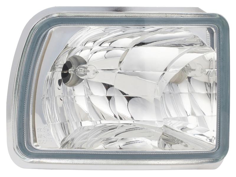 Work Light (Halogen), Square, RH, 12V Image 1