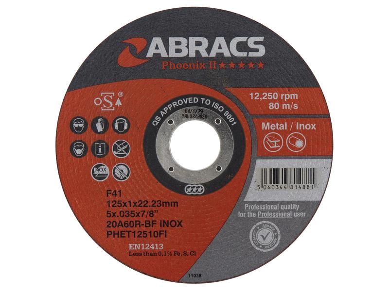 Schneidscheibe Ø125 x 1 x 22.23mm 20A46RBF Bild 1