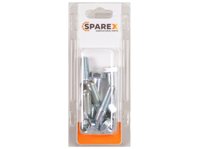 Agripak 6 pcs. Metric Bolt, M10x50mm Image 1