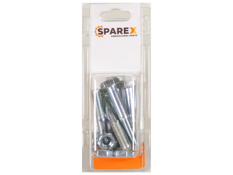 Agripak 6 pcs. Metric Bolt, M10x60mm Image 1