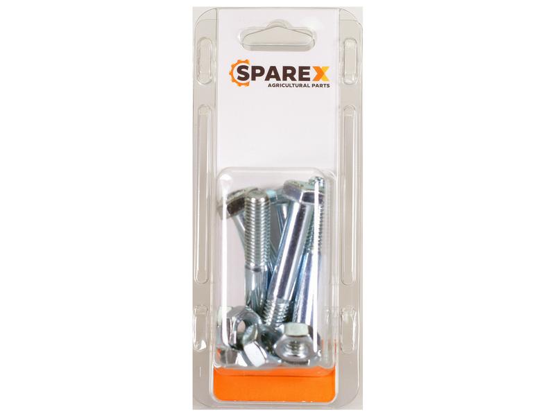 Agripak 6 pcs. Metric Bolt, M10x70mm Image 1