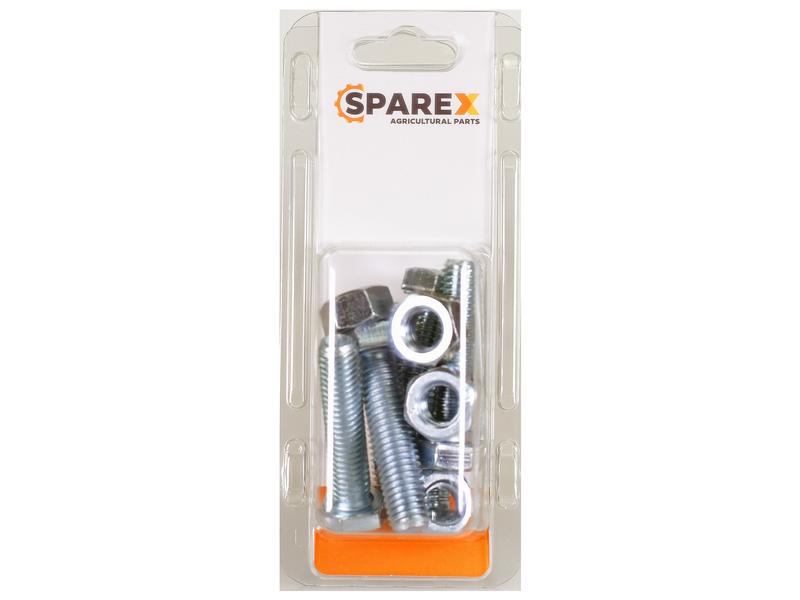 Agripak 6 stk. Bolt M12x50mm Billede 1