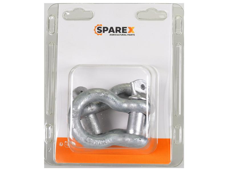 Agripak 2 pcs. Bow Shackle 1/2\'\' x 5/8\'\' Image 1