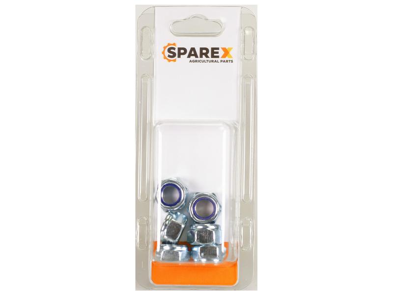 Agripak 6 pcs. Coarse Lock Nut M12x1.75mm Image 1