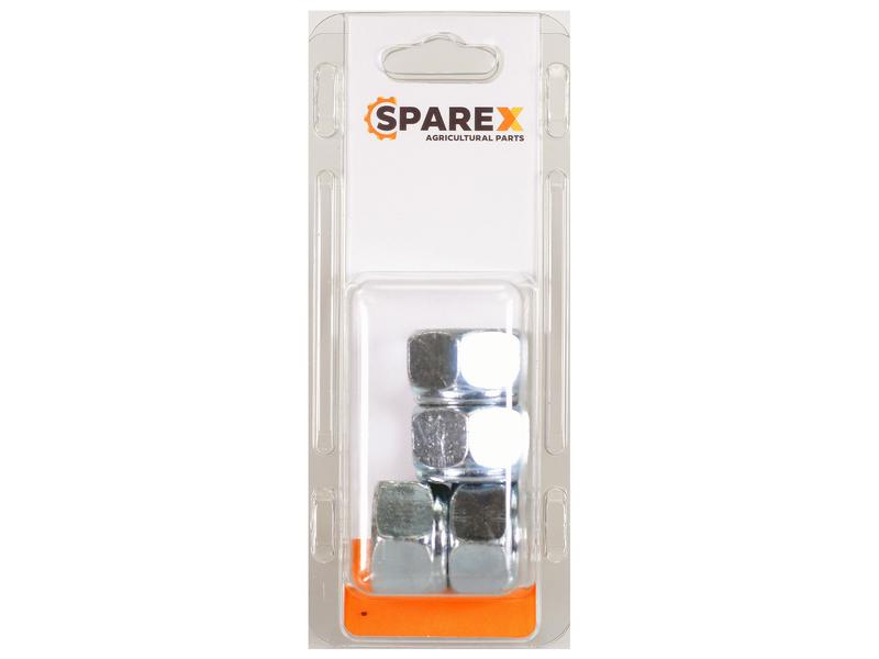 Agripak 4 pcs. Coarse Lock Nut M20x2.50mm Image 1