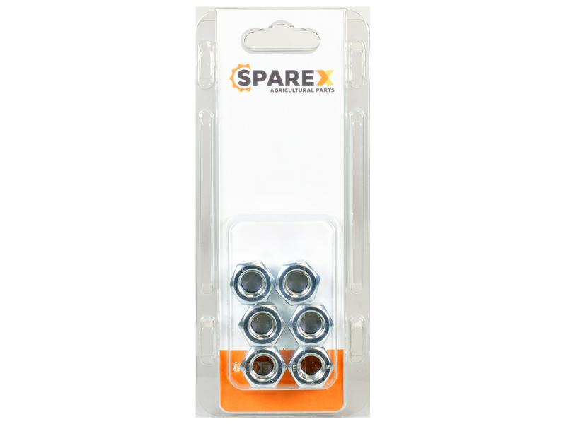 Agripak 6 pcs. Coarse Nut M10x1.50mm Image 1