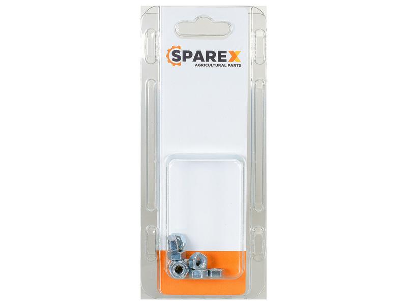 Agripak 10 pcs. Coarse Nut M6x1.00mm Image 1