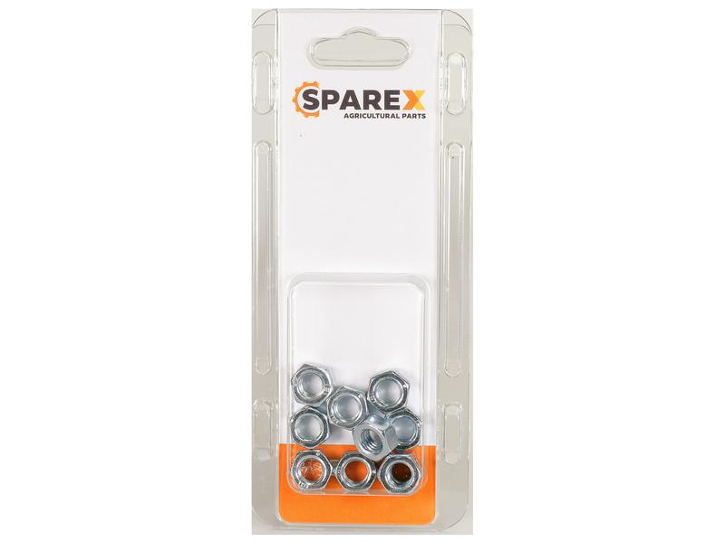 Agripak 10 pcs. Coarse Nut M8x1.25mm Image 1