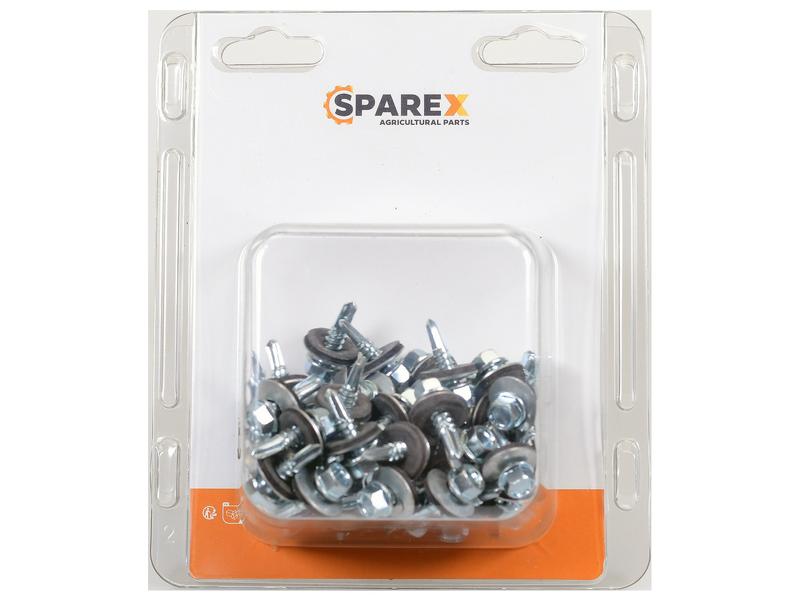 Agripak 50 pcs. HexH TEK Screws, 5.5x20mm Image 1