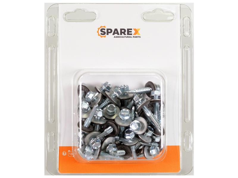 Agripak 50 pcs. HexH TEK Screws, 5.5x32mm Image 1