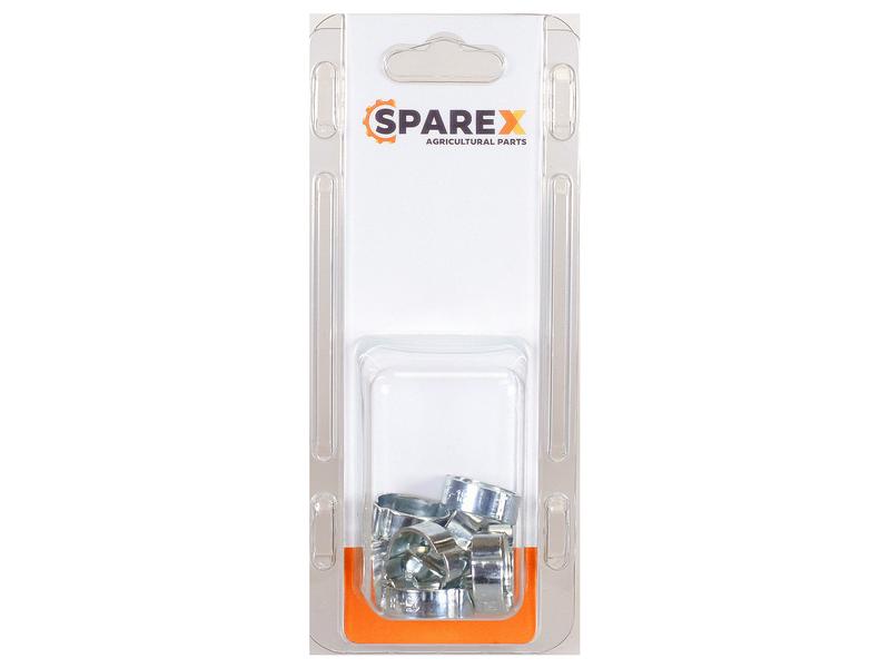 Agripak 10 pcs. Ear Clips, Ø15-18mm Image 1