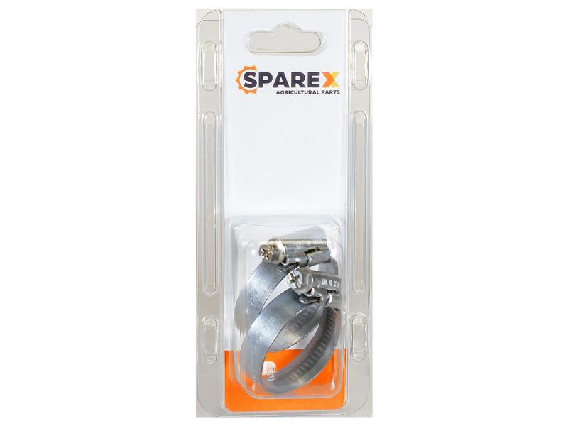 Agripak 2 pcs. Worm Drive Clip W1 25 - 40mm Image 1
