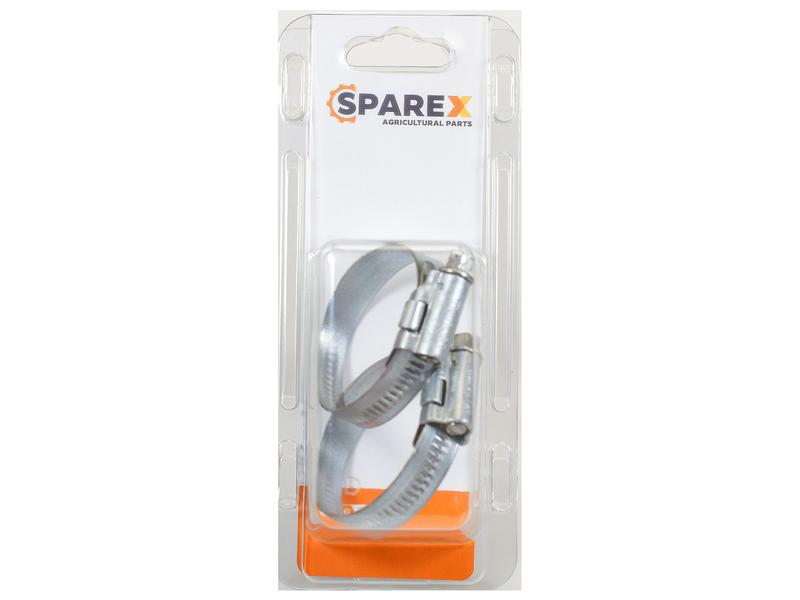 Agripak 2 pcs. Worm Drive Clip W1 32 - 44mm Image 1