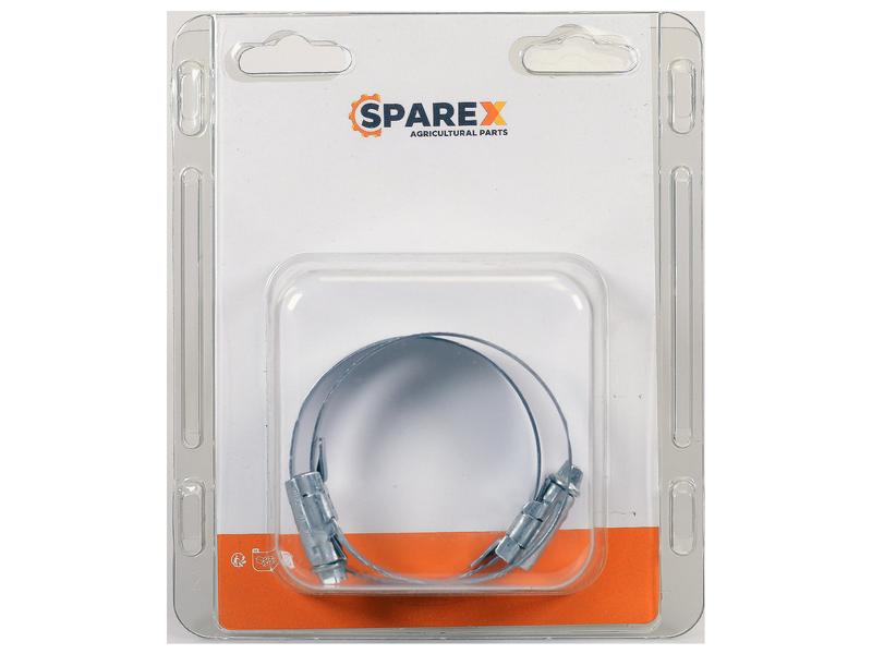 Agripak 2 pcs. Worm Drive Clip W1 44 - 56mm Image 1
