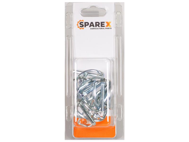 Agripak 6 stuks Buisborgpen 4.5mm x 32mm Afbeelding 1