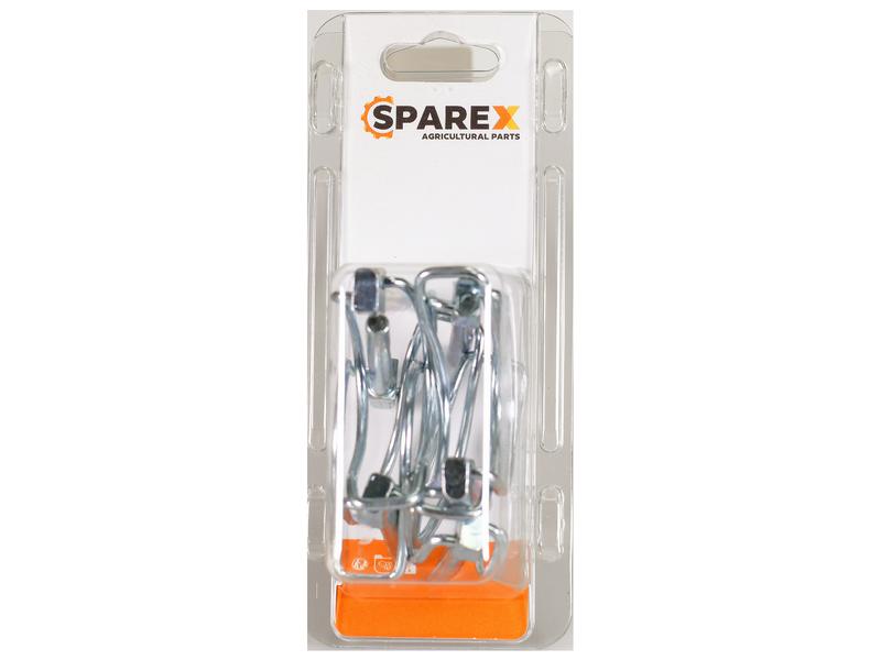 Agripak 6 stuks Buisborgpen 6mm x 40mm Afbeelding 1