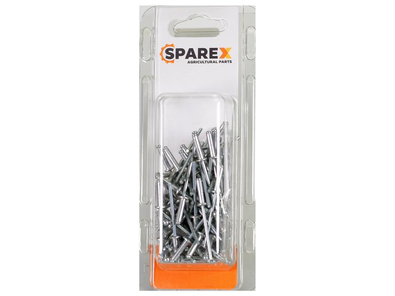 Agripak 100 pcs. Pop Rivet 3.2 x 12mm Image 1