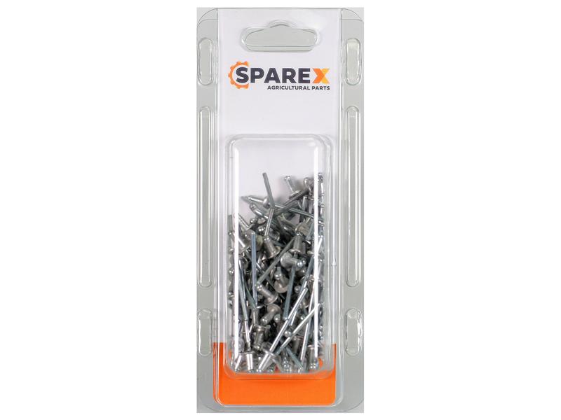Agripak 100 pcs. Pop Rivet 3.2 x 5mm Image 1