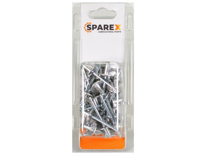 Agripak 50 pcs. Pop Rivet 4.8 x 10mm Image 1